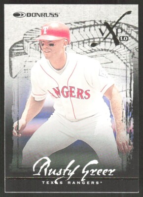 1997 10930C Donruss VxP 1.0 RUSTY GREEN Texas Rangers #23