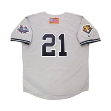 Paul O'Neill 2001 New York Yankees Grey World Series Road Jersey Men's (S-3XL)