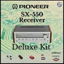 Pioneer SX-550 Ricevitore Deluxe Kit Aggiornamento Ricambi Originali Restauro