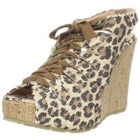 Luiza Barcelos Womens Jg074a Fringe Open-toe Espadrille,leopard Print,7 M Sale Luiza Barcelos Womens Jg074a Fringe Open-toe Espadrille,leopard Print,7 M Sale