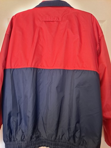 Men's Miller Lite Beer Racing jacket Blue/Red reversible Hartwell sz Large NWOT - Picture 5 of 6