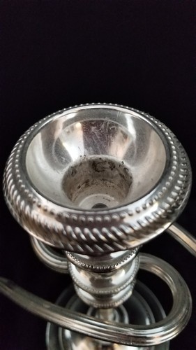 Gorham Silver Plate Candelabra 3-Candle Stand - Picture 6 of 8