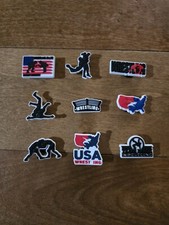 Lot Of 9 Wrestling Shoe Charms