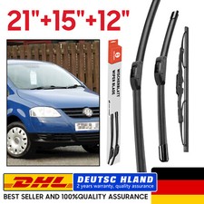 Scheibenwischer Set Vorne + Hinten Für VW FOX 5Z1 5Z3 BJ 2005-2011 Wischblatt