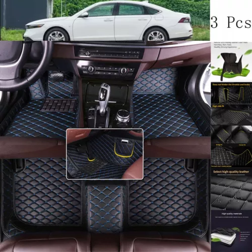 For Toyota Tacoma Ext Cab Car Floor Mats Leather Carpet Waterproof Cargo Liners - Bild 11 von 41