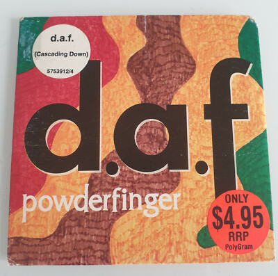 Powderfinger   d.a.f cd Maxi-Single, Cardsleeve Rare 1996