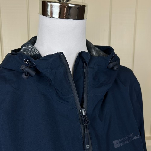Mountain Designs Waterproof Rain Jacket Women's Size 6US 10UK Blue - Picture 5 of 20