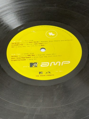 1998 MTV’s AMP Vinyl KRS One Kool Keith Propellerheads Goldie Air Hardkiss READ - Picture 4 of 11