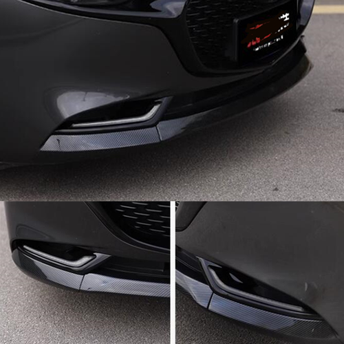 Front Bumper Bottom Bezel Trim Cover ABS Carbon 2021-2023 For Mazda 3 Axela 3P - Foto 4 di 7