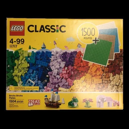 LEGO Classic Brick Set With Brick Plates 1504 Pieces 11717 2020