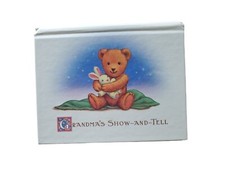 Hallmark "Grandma's Show And Tell" Photo Book For 3.5x5  4x6 Photos, Teddy Bear