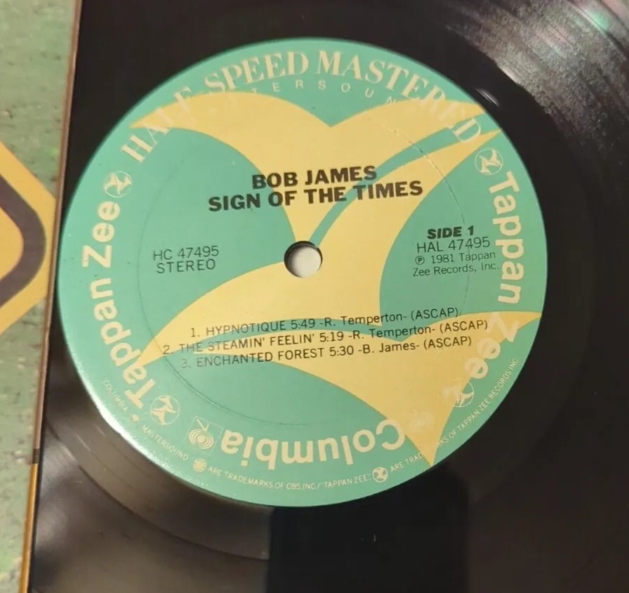 Bob James: Sign of The Times Vinyl Record Album LP Half-Speed 