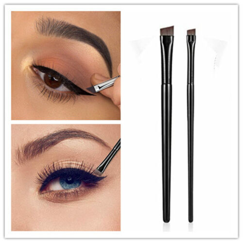 1x Premium Quality Angled Eye Brow Brush Ultra Thin Slanted Flat Angle Eyeliner