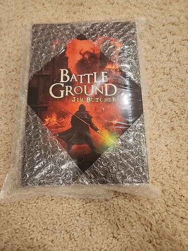 SIGNED Battle Ground (Dresden Files) by Jim Butcher SUBTERRANEAN PRESS Numbered