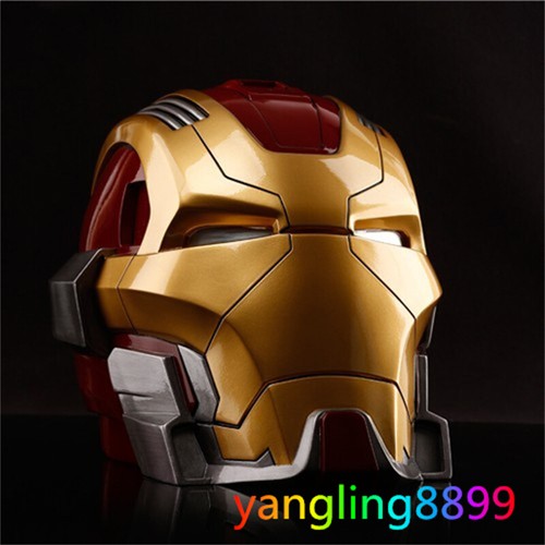 Iron Man Mk50 MK17 MK39 MK7 Large Helmet Piggy Bank Coin Can Resin Model Collect - Picture 3 of 16