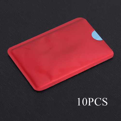 10Pcs Anti RFID Wallet Blocking Reader Bank NFC Card Holder ID Bank Card Case❀ - Picture 14 of 30