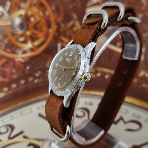 Vintage Watch USSR RAKETA 16 Jewels RARE Soviet Mechanical Wristwatch PChZ 2603 - Picture 6 of 18
