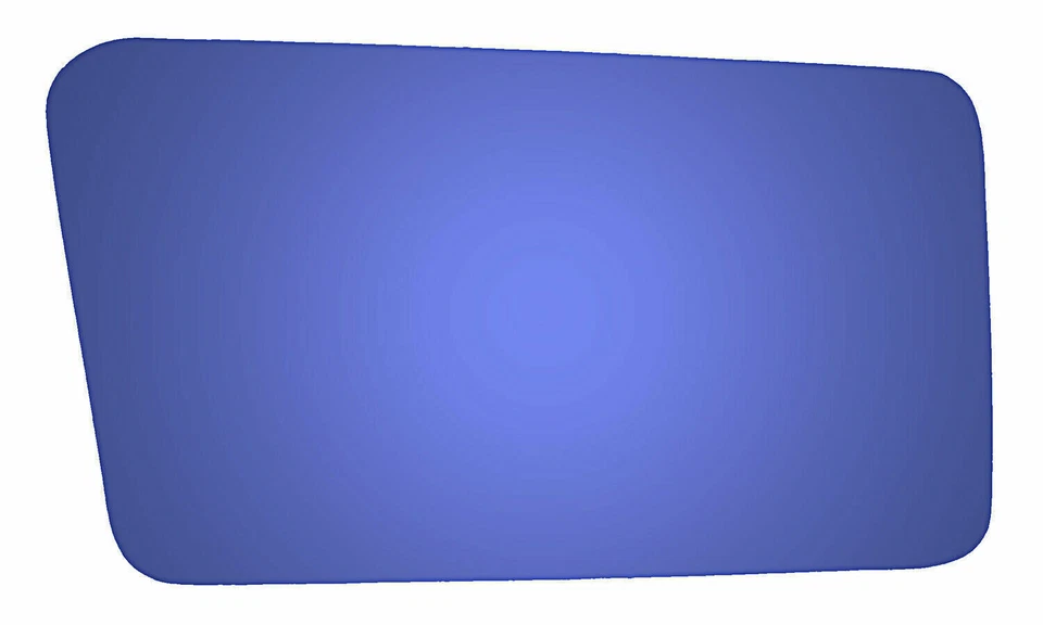 New Flat Right Replacement Mirror For 81-87 Audi Coupe W/O Backing Plate - Image 3 of 4