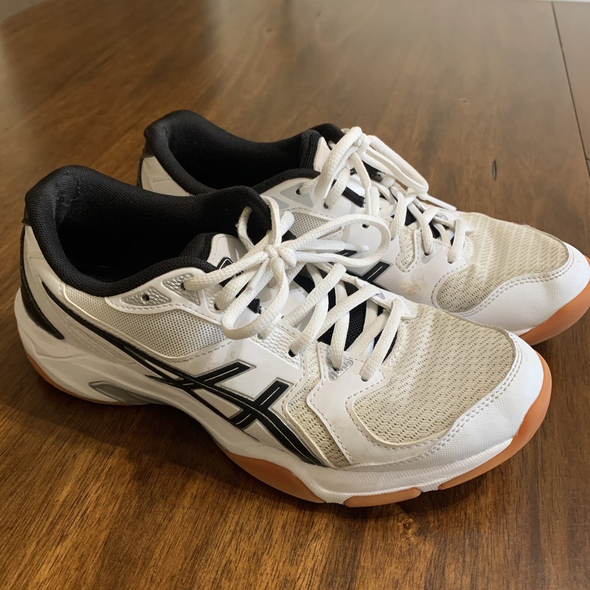 Asics Gel-Rocket 8 Women's Size 8.5 Black/White Volleyball Shoes