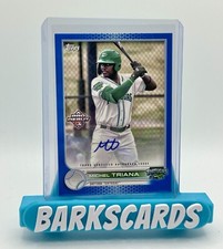 2022 Topps Pro Debut MICHEL TRIANA Autograph Auto Blue /150 Reds/Tortugas #PD-37