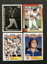 Frank Thomas 95, Mark McGwire 90, Dave Winfield 86, Fernando Valenzuela 86,
