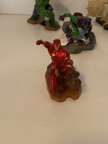 Disney Marvel Avengers Figurines Cake Toppers Black Panther Hulk Iron Man Sandma - Picture 5 of 12