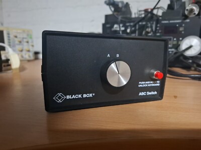 Black Box Ps/2 VGA 2 WAY SWITCH SW779A Retro Computer