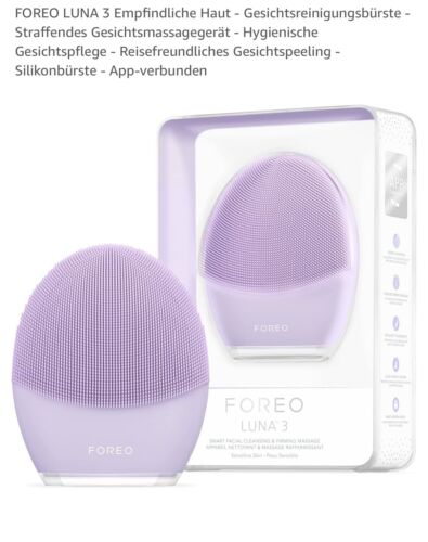 FOREO Luna 3 Gesichtsreinigung Reinigungsbürste lila sensitive - Neu ❤️ - Bild 5 von 5