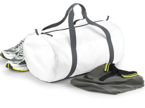 Bagbase Barrel Bag Foldable Lightweight Packaway Sports Gym Duffle Holdall - Picture 11 of 47