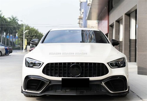 Fit For Benz GT63 2019-2021 Real Carbon Fiber Body kits Side Front Rear Bumpers - Picture 8 of 12