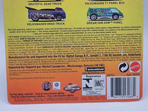 Hot Wheels 2014 - Pop Culture - Grateful Dead - Volkswagen T1 Panel Bus - Bild 22 von 22