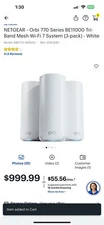 New In Box Orbi 770