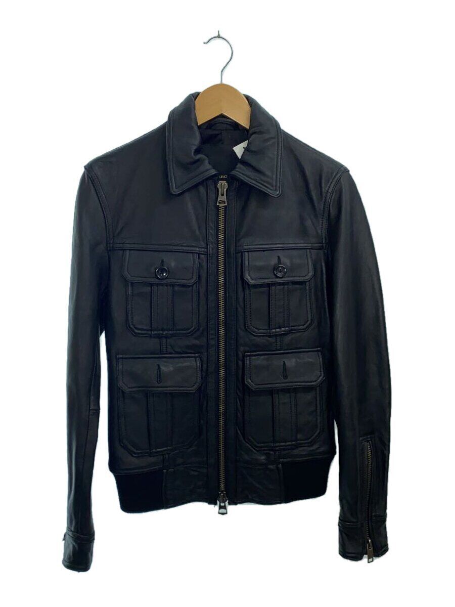 Jack Rose Leather Jacket Blouson/2/Goat Leather/Black Jack Rose Leather Jacket Blouson/2/Goat Leather/Black