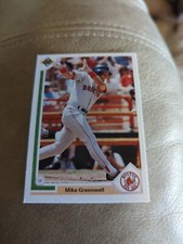 1991 Upper Deck #165 Mike Greenwell Red Sox
