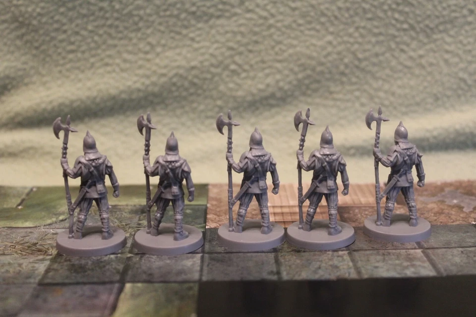 Lote de cinco (5) miniaturas GUARDIAS Conan Juego de Mesa ¡NUEVO! Monolito 28mm Foto 2 de 2