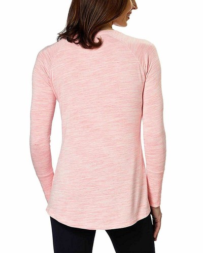 Champion Ladies' Lightweight High-Low Hemline Crew Neck Long Sleeve Tee - Picture 16 of 20