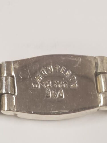 Designer Montero's Taxco 950/Sterling Silver Bracelet - Picture 2 of 7