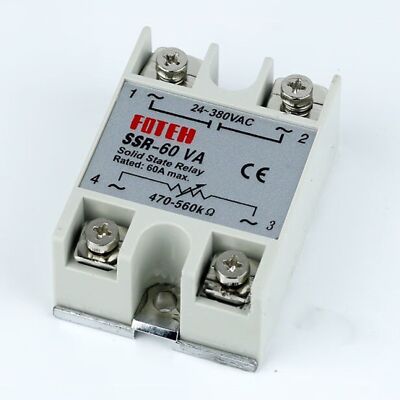 1PCS Fotek SSR-60VA SSR60VA Solid State Module New   #D1