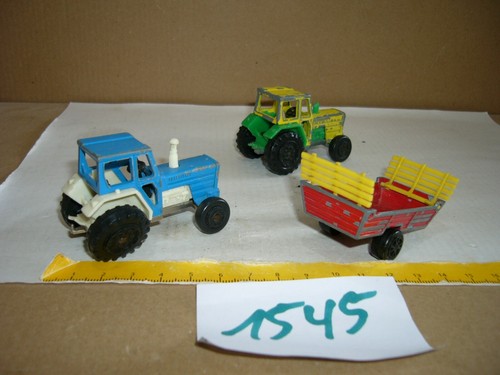 Konvolut, Sammlung Nr. 1545, Majorette Tracteur, Anhänger, 0,085 kg, 11-24 Zusta - Bild 2 von 3