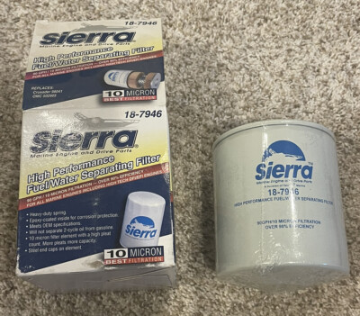 Filtro Sierra Separatore Acqua/Gasolio #18-7946 - Ricambio Originale Per Motori Marini