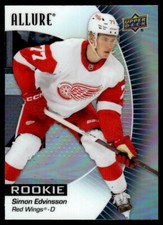 Simon Edvinsson Rookie Black Rainbow 2023-24 Upper Deck Allure Hockey #147