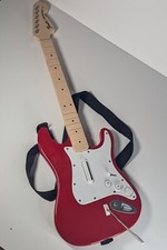 Rock Band 4 Fender Stratocaster Harmonix 91161 Wireless Guitar Red Xbox One