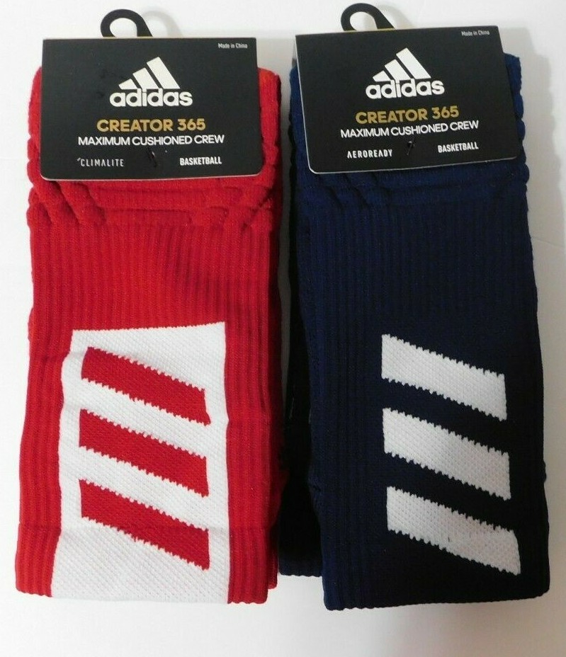 adidas creator 365 basketball crew socks