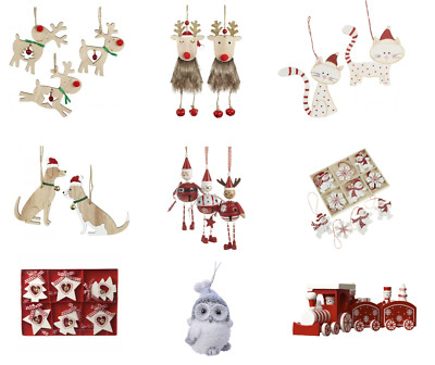 Weihnachtsschmuck zum Hängen, nordische Stile, Ornamente, Baumschmuck