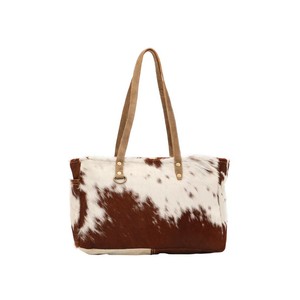 myra cowhide backpack