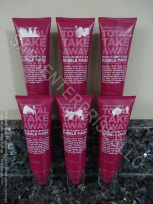 6 Formula 10.0.6 Total Take Away Skin-Purifying Bubble Mask 2.54 FL oz. NEW