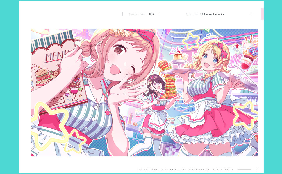 THE IDOLM @ STER Shiny Colors Illustration Works VOL.2 Book