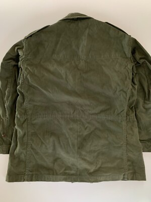 VTG Old French TTA Mle 47 Green Coat Jacket Delcroix Algeria Armee