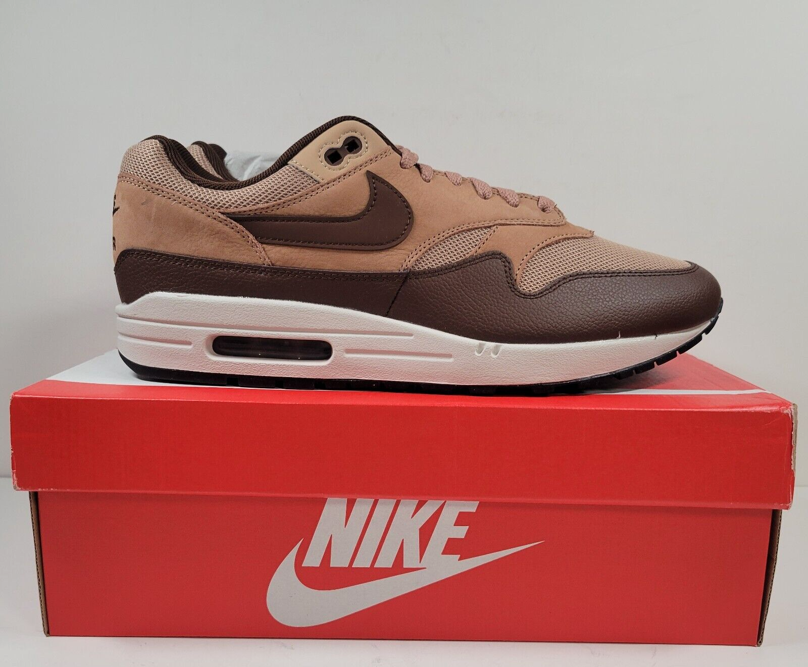 Nike Air Max Shoes Mens 11.5 1 SC Hemp/Cacao Wow-Dusted Clay FB9660 200