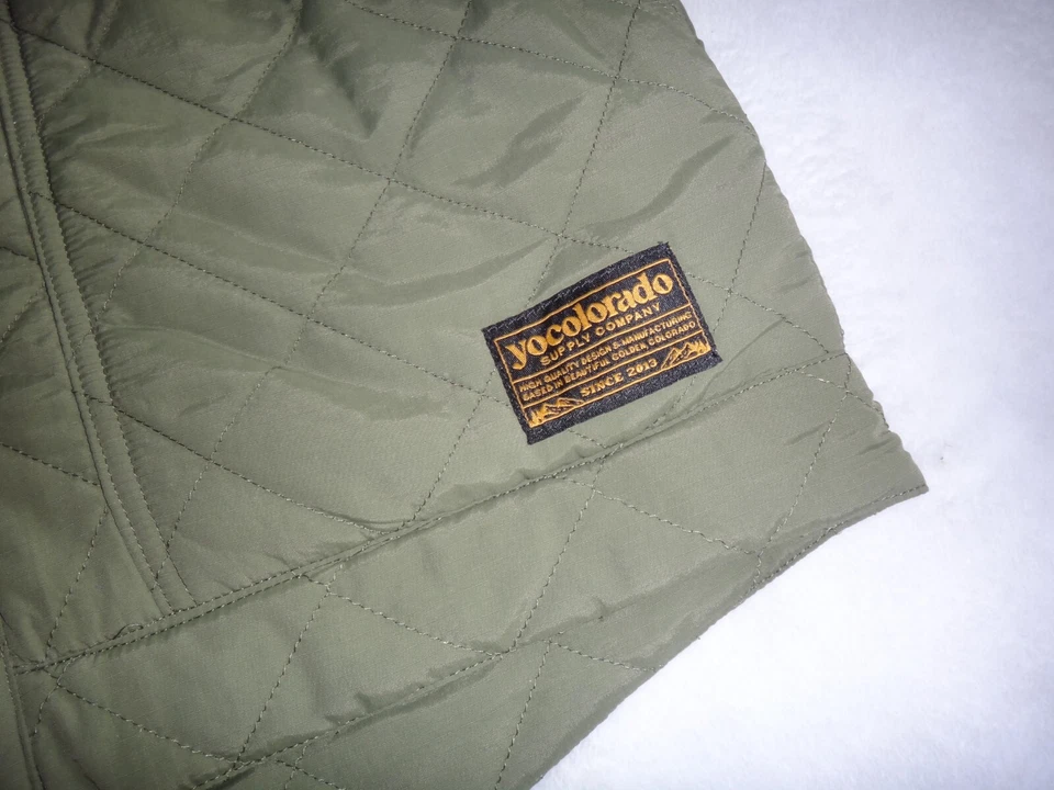 Yo Colorado Men's Summit Reversible Vest PINE SUNSET SAND SIZE M - Image 4 of 4